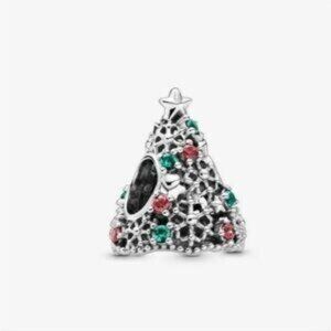 NEW Pandora Glitter Christmas Tree Charm